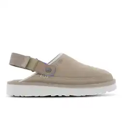 Foot Locker UGG Clog Heren Slippers en Sandalen - Beige - Maat: 44 - Suède - Foot Locker aanbieding