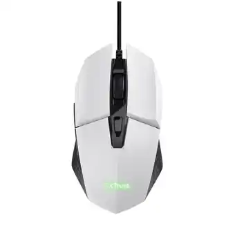 Bol.com Trust GXT 109W Felox - Bedrade Gaming Muis - 6400 DPI - Verlichting - Wit aanbieding