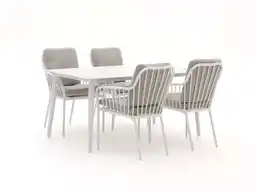 Kees Smit Manifesto Arasso/Sora 160cm dining tuinset 5-delig aanbieding