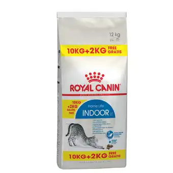 Zooplus 10+2kg gratis! 12kg Indoor 27 Royal Canin Kattenvoer aanbieding