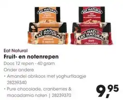 HANOS Fruit en notenrepen en notenrepen aanbieding