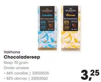 HANOS Chocoladereep aanbieding