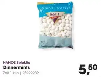 HANOS Dinnermints aanbieding