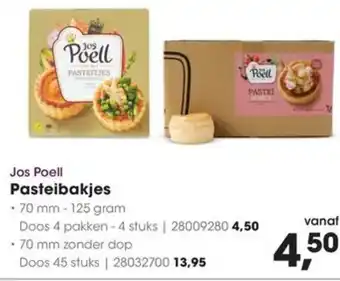 HANOS Pasteitjes aanbieding