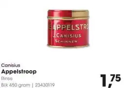 HANOS Canisius Appelstroop aanbieding