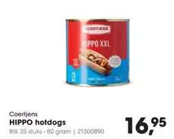 HANOS HIPPO hotdogs aanbieding