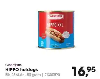 HANOS HIPPO hotdogs aanbieding