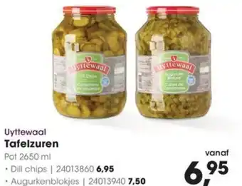 HANOS Uyttewaal Tafelzuren aanbieding