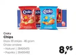 HANOS Croky Chips aanbieding