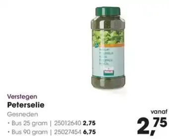 HANOS Verstegen Peterselie aanbieding