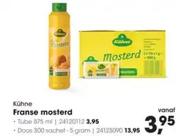 HANOS Franse mosterd aanbieding