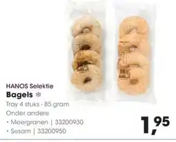 HANOS Bagels aanbieding