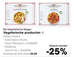 HANOS Vegetarische producten aanbieding