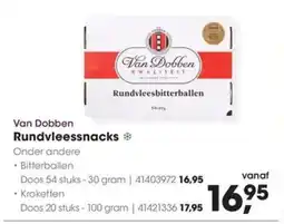 HANOS Rundvleessnacks aanbieding