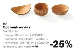 HANOS Coconut servies aanbieding