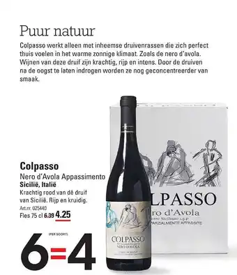 Sligro Colpasso 75cl aanbieding