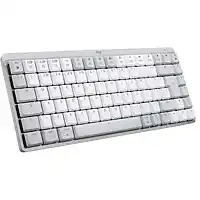 Bol.com Logitech MX Mechanical Mini voor Mac - Draadloos Toetsenbord - QWERTY US - Wit aanbieding