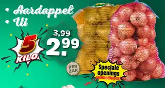 Sahan Supermarkten Aardappel Ui aanbieding