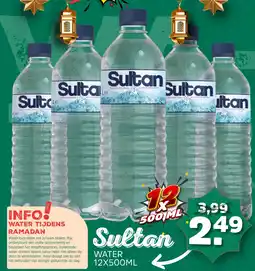 Sahan Supermarkten Sultan water aanbieding