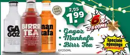 Sahan Supermarkten Gagor Mankafa Birrr Tea aanbieding