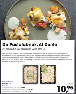 HANOS De Pastafabriek Ravioli's aanbieding