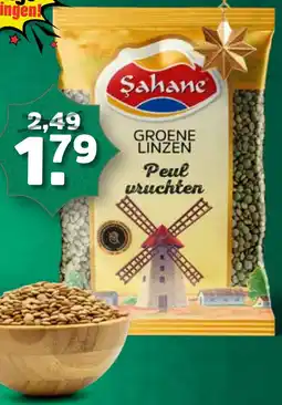 Sahan Supermarkten Sahane Groene Linzen aanbieding