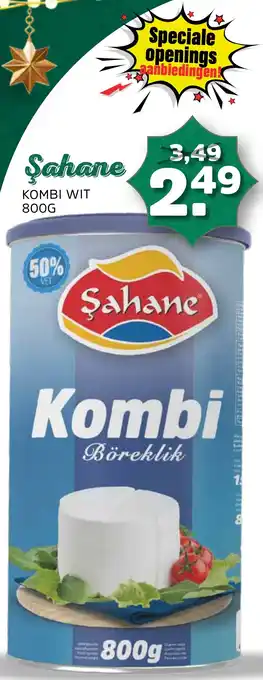 Sahan Supermarkten Şahane Kombi Wit aanbieding