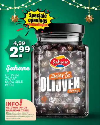 Sahan Supermarkten Şahane Olijven aanbieding