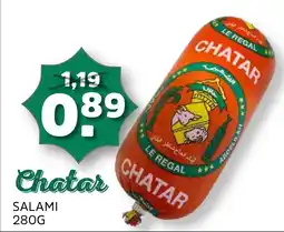 Sahan Supermarkten Chatar Salami aanbieding