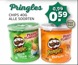 Sahan Supermarkten Pringles chips aanbieding