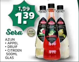 Sahan Supermarkten Sera Azijn aanbieding