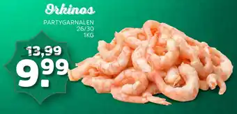 Sahan Supermarkten Orkinos Partygarnalen aanbieding