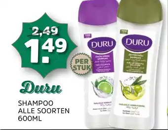 Sahan Supermarkten Duru Shampoo aanbieding