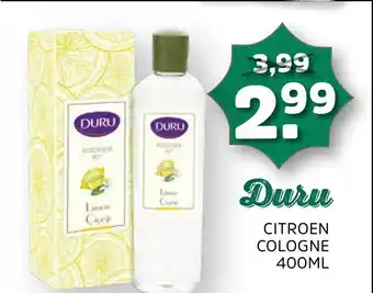 Sahan Supermarkten Duru Citroen Cologne aanbieding