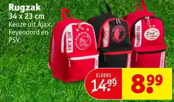 Rugzak 34 23cm aanbieding bij Kruidvat