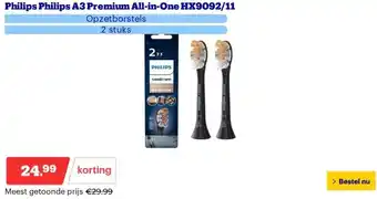 Bol.com Philips Philips A3 Premium All-in-One HX9092/11 aanbieding