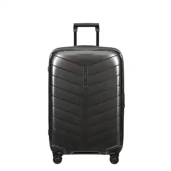 Amazon Samsonite Attrix - Spinner M, koffer, 69 cm, 73 L, zwart (antraciet) aanbieding