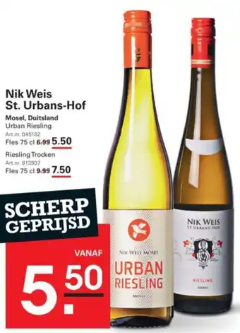 Sligro Nik Weis aanbieding