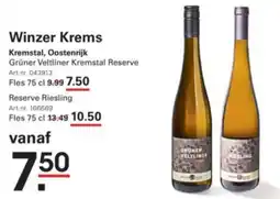 Sligro Winzer Krems aanbieding