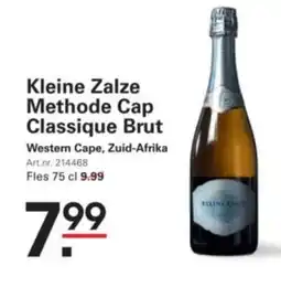 Sligro Kleine zalze methode cap classique brut aanbieding