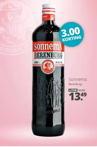 Mitra Sonnema Berenburg aanbieding