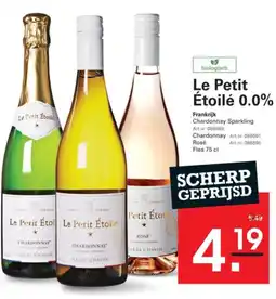 Sligro Le Petit Étoilé 0.0% aanbieding