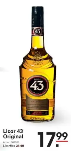 Sligro Licor 43 Original aanbieding