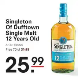 Sligro Singleton of dufftown single malt 12 years old aanbieding