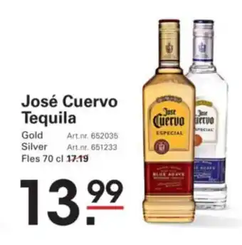 Sligro José Cuervo Tequila aanbieding