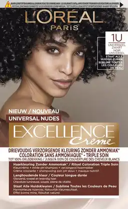 Bol.com Excellence Universal Nudes Universeel Zwart Haarkleuring aanbieding