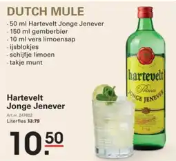 Sligro Hartevelt Jonge Jenever aanbieding