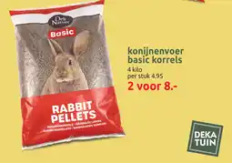 Deka Tuin konijnenvoer basic korrels aanbieding