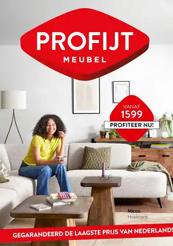 Profijt Meubel Micco Hoekbank aanbieding