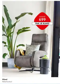 Profijt Meubel Niland Relaxfauteuil aanbieding